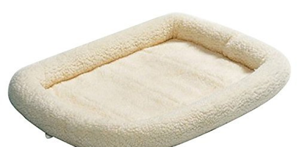 MidWest Deluxe Bolster Pet Bed for Dogs & Cats
