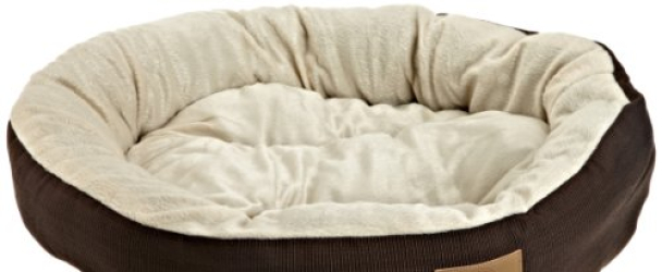 AKC Casablanca Round Solid Pet Bed