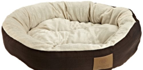AKC Casablanca Round Solid Pet Bed