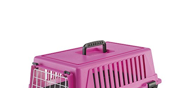 Ferplast Atlas 10 Cat and Dog Carrier, Fuchsia Pink