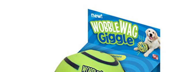 Allstar Innovations Wobble Wag Giggle Ball, Dog Toy