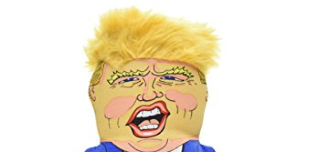 Fuzzu Donald Trump Presidential Parody Dog Toy