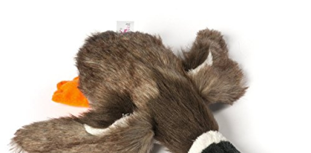 Dogloveit Mallard Duck Squeaky Dog Toys for Small Dogs Plush Dog Toys, 12-inch