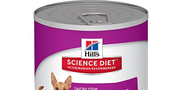Hill’s Science Diet Adult Savory Stew with Beef & Vegetables Canned Dog Food, 12.8 oz, 12-pack