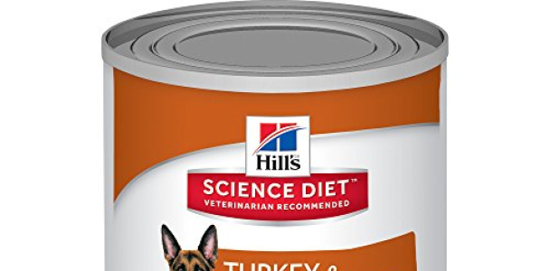 Hill’s Science Diet Adult 7  Turkey & Barley Entrée Canned Dog Food, 13 oz, 12-pack