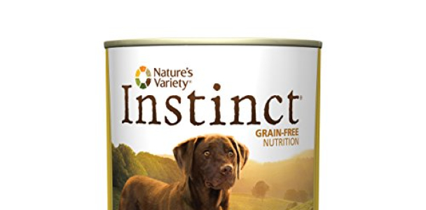 Instinct Grain Free Chicken Formula Natural Wet Canned Dog Food by Nature’s Variety, 13.2 oz. Cans (Case of 12)