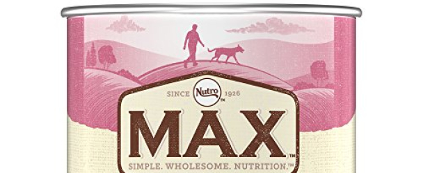 NUTRO MAX Adult Chicken, Rice, and Turkey Dinner Canned Dog Food 12.5 Ounces (Pack of 12)