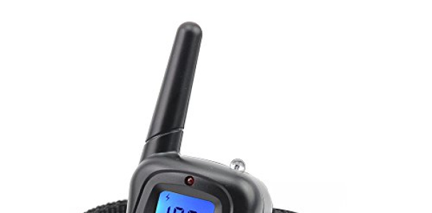 Petrainer PET998DRB1 Dog Training Collar Rechargeable and Rainproof 330 yd Remote Dog Shock Collar with Beep, Vibra and Shock Electronic Collar