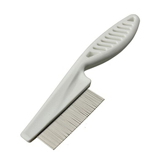 Pet Hair Grooming Comb Flea Shedding Brush Puppy Dog Stainless Comb Mchoice